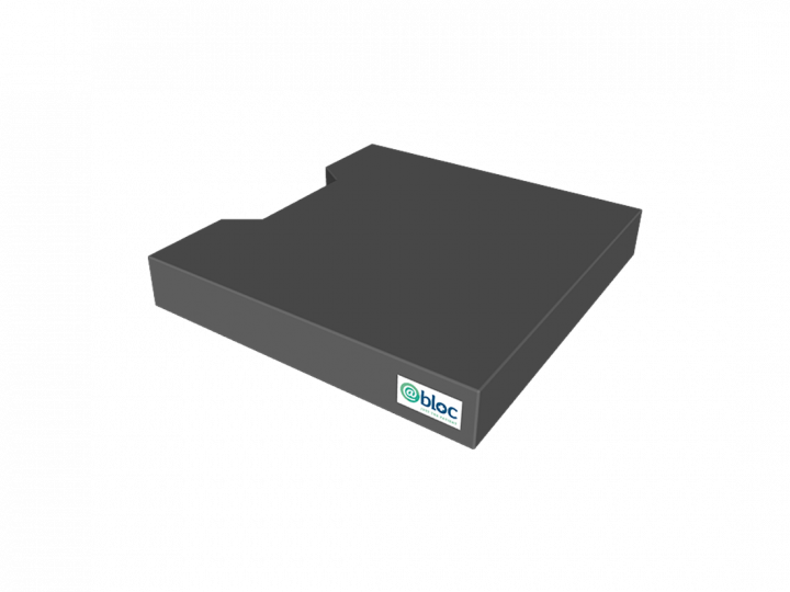 Coussin pour plaque siège