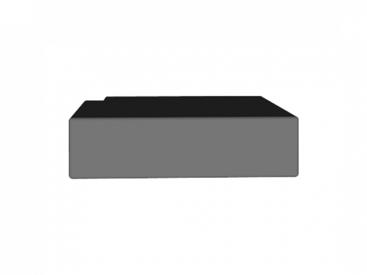 Coussin pour plaque cuisse gauche