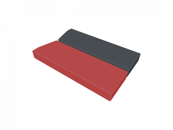 Coussin pour plaque jambe droite