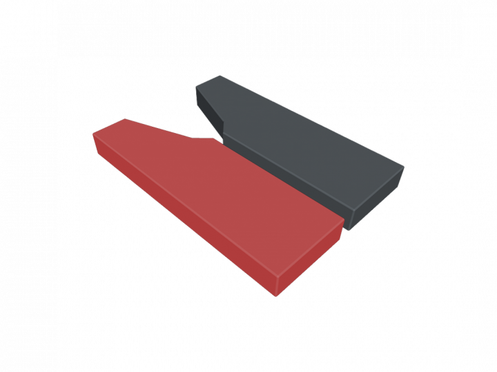 Coussin pour plaque jambe droite