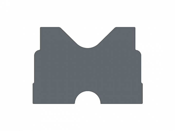 Coussin pour dossier inférieur