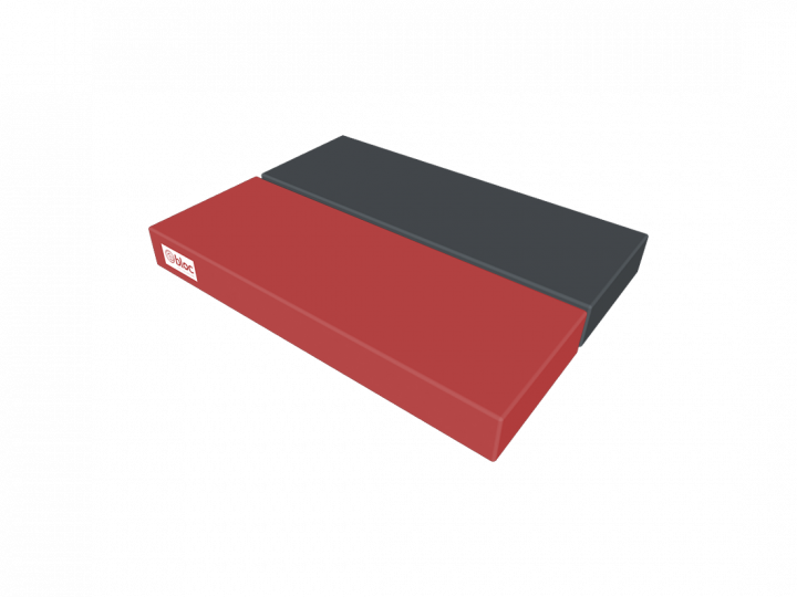 Coussin pour jambière écartable