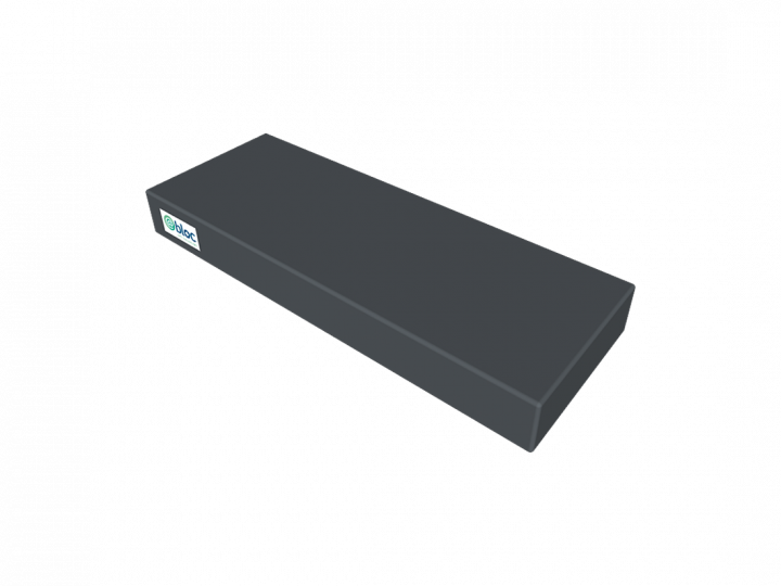 Coussin pour jambière écartable