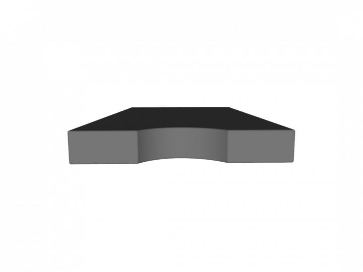 Coussin pour section principale