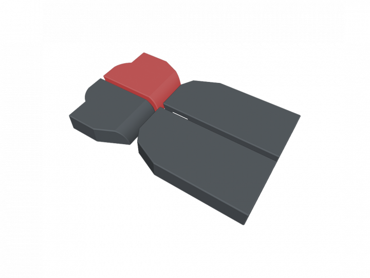 Coussin pour plaque cuisse gauche