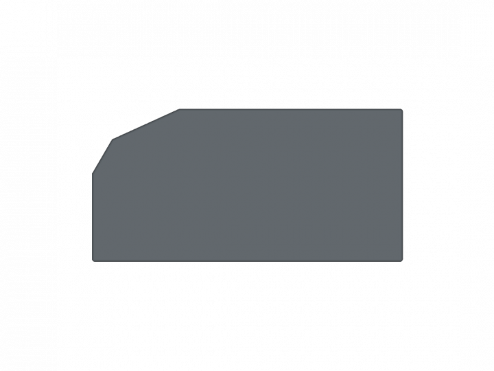 Coussin pour plaque mollet gauche