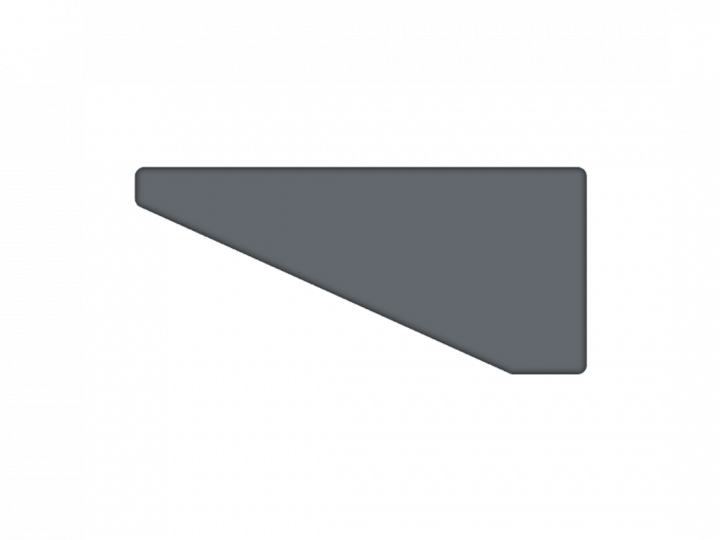 Coussin pour plaque hanche gauche