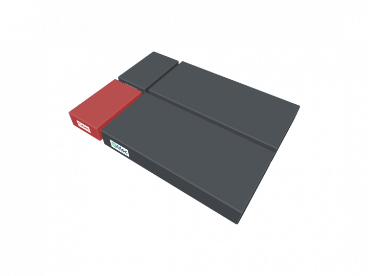 Coussin pour plaque cuisse