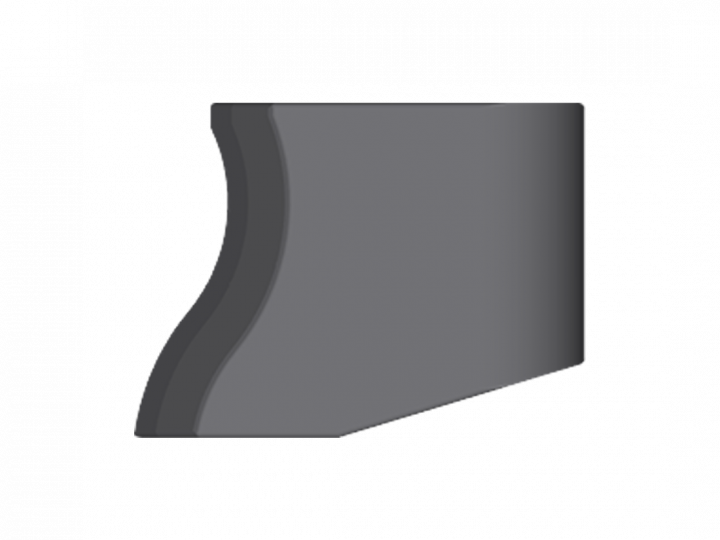 Coussin pour plaque cuisse gauche