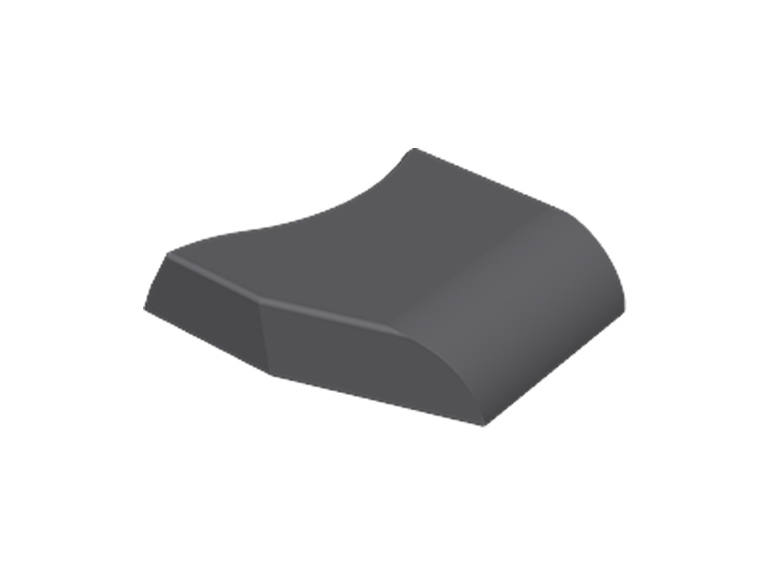 Coussin pour plaque cuisse gauche