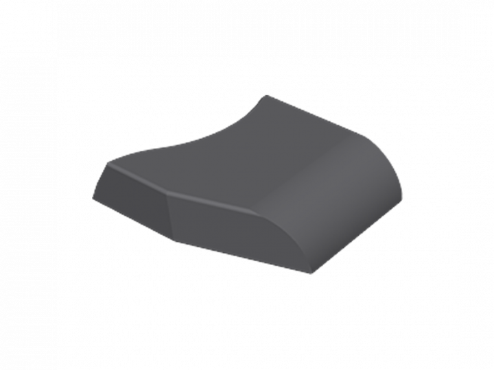 Coussin pour plaque cuisse gauche