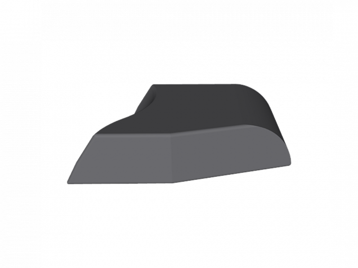 Coussin pour plaque cuisse gauche