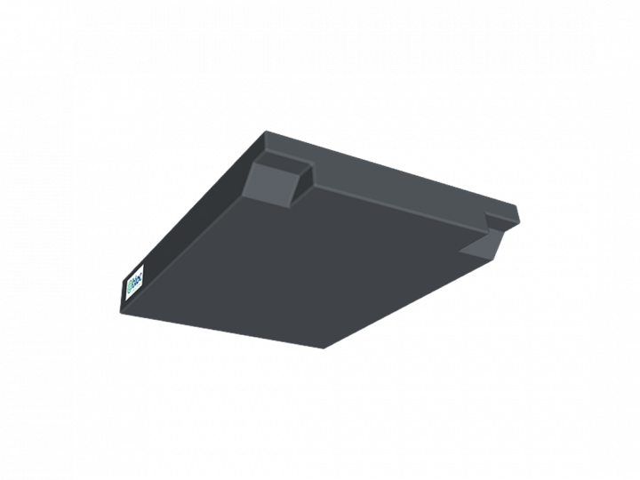 Coussin pour plaque dossier