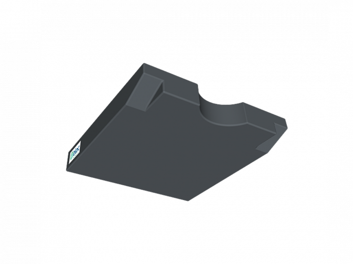 Coussin pour plaque siège