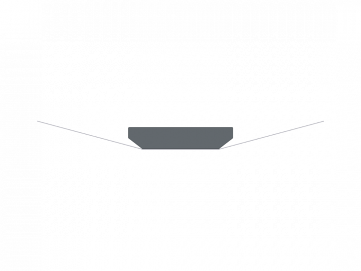 Coussin pour support plaque