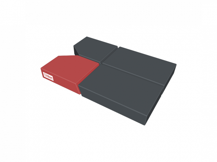 Coussin pour plaque cuisse droite