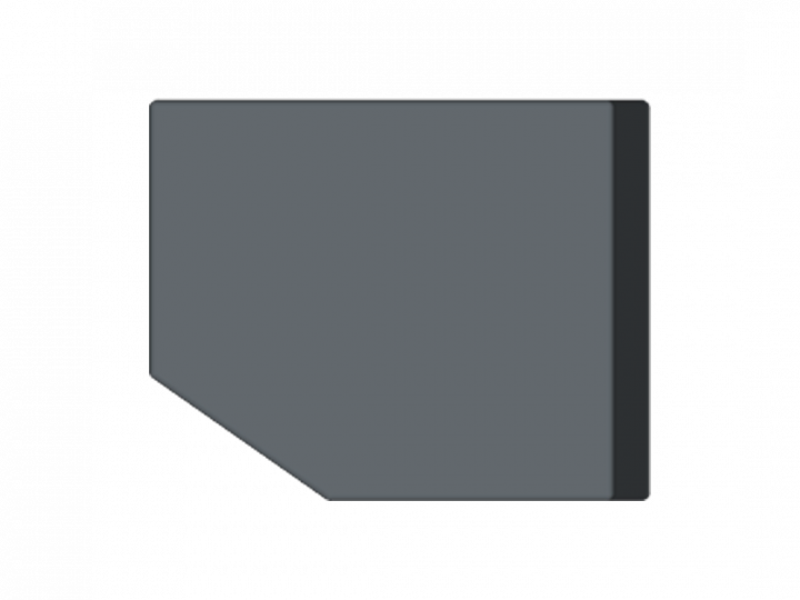 Coussin pour plaque cuisse gauche