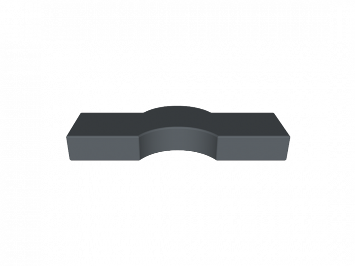 Coussin pour plaque intermédiaire