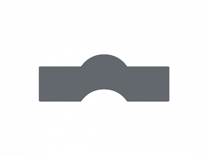 Coussin pour plaque intermédiaire