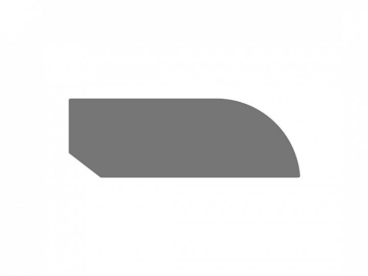 Coussin pour plaque jambe gauche