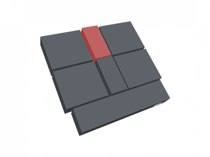 Coussin pour dossier épaule