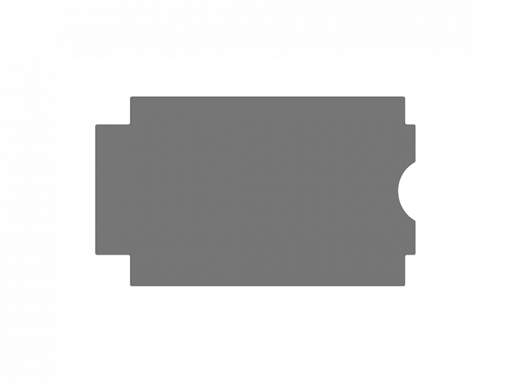 Coussin pour plaque siège et dossier