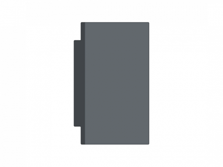 Coussin pour dossier inférieur