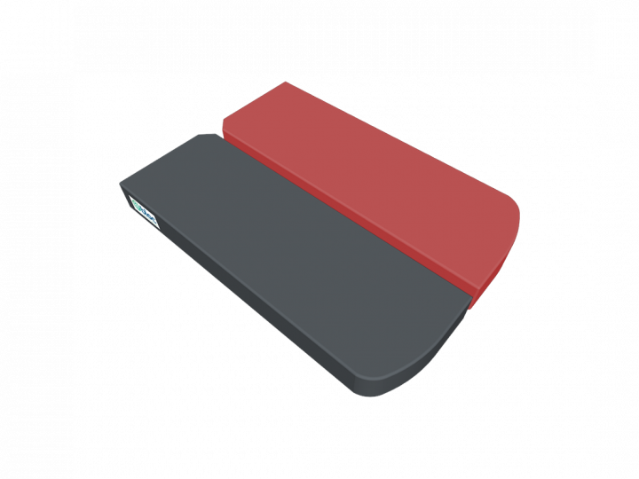 Coussin pour jambière gauche