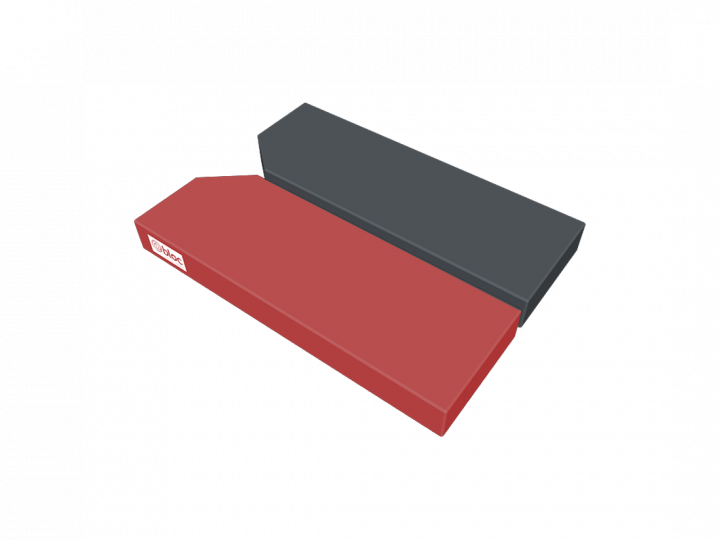 Coussin pour plaque jambe droite