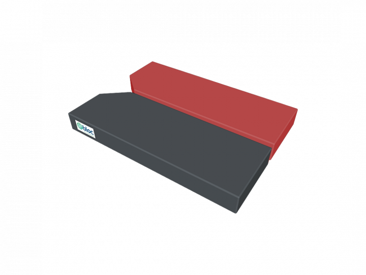 Coussin pour plaque jambe gauche