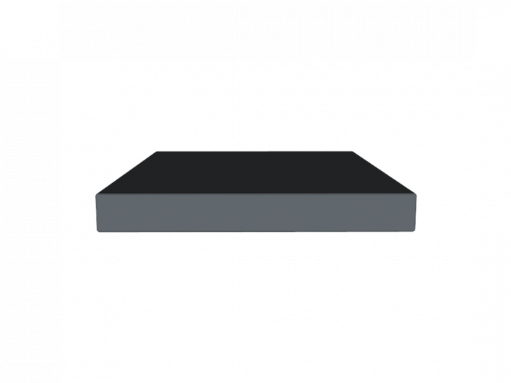 Coussin pour plaque dossier