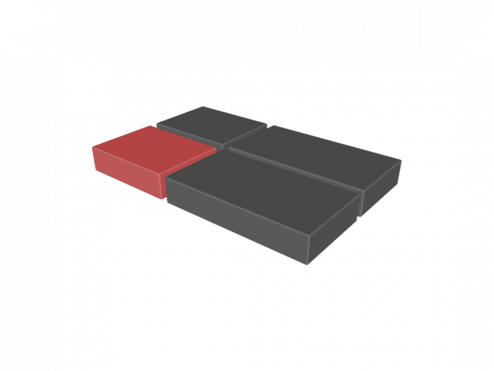 Coussin pour plaque cuisse