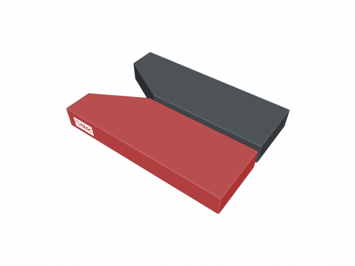 Coussin pour plaque jambe droite