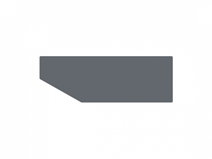 Coussin pour plaque jambe gauche