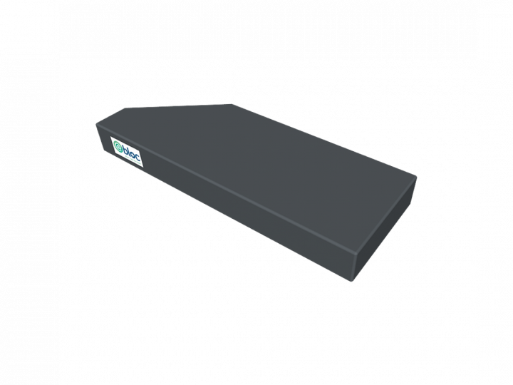 Coussin pour plaque jambe droite