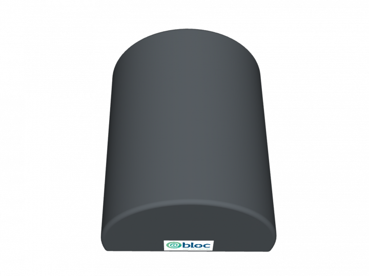 Coussin demi-cylindrique