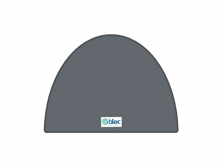 Coussin demi-cylindrique