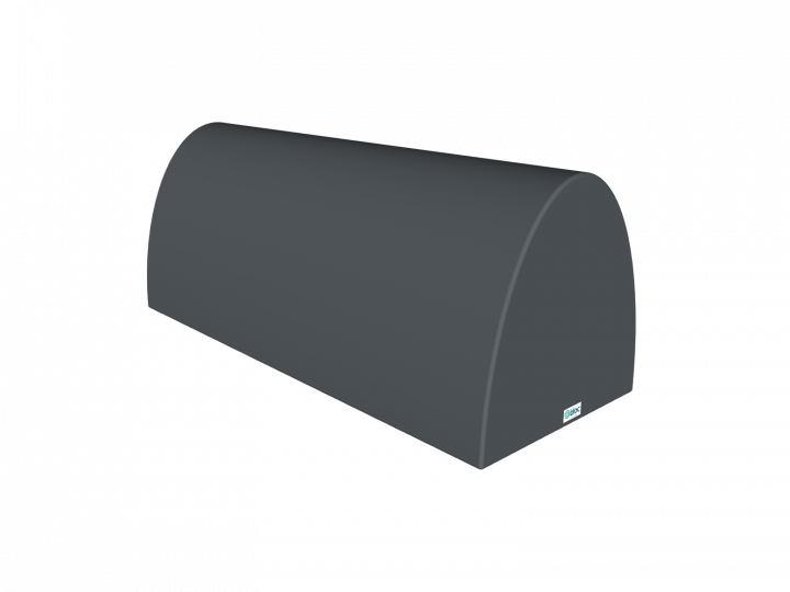 Coussin demi-cylindrique