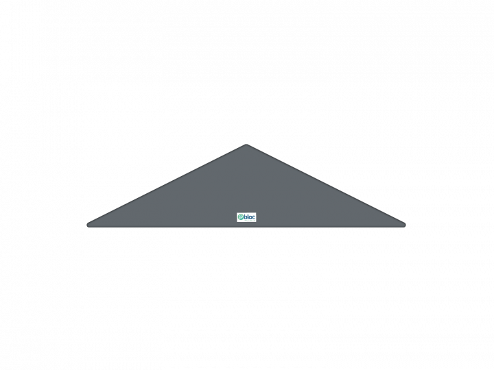 Coussin triangulaire isocèle