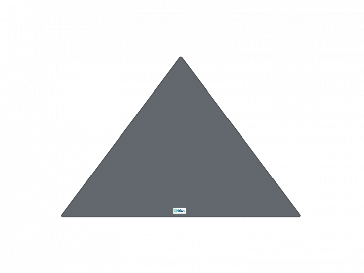 Coussin triangulaire isocèle