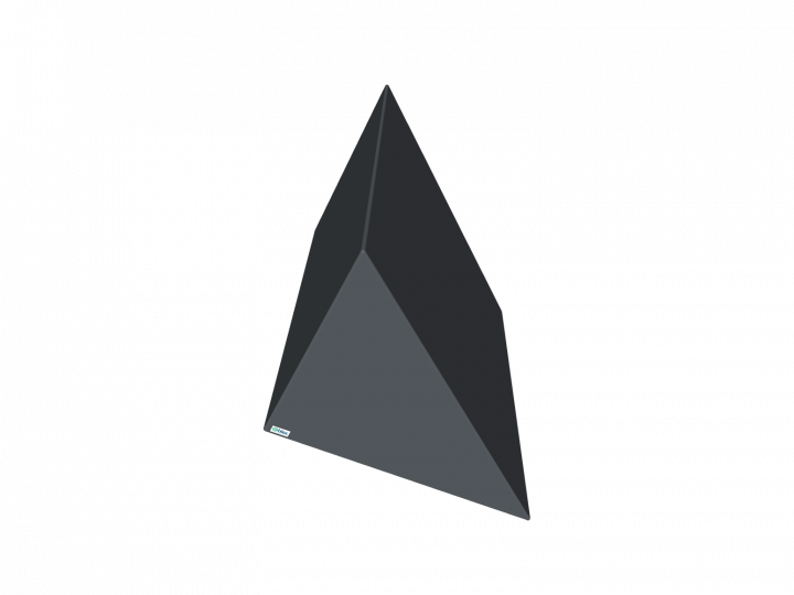 Coussin triangulaire rectangle