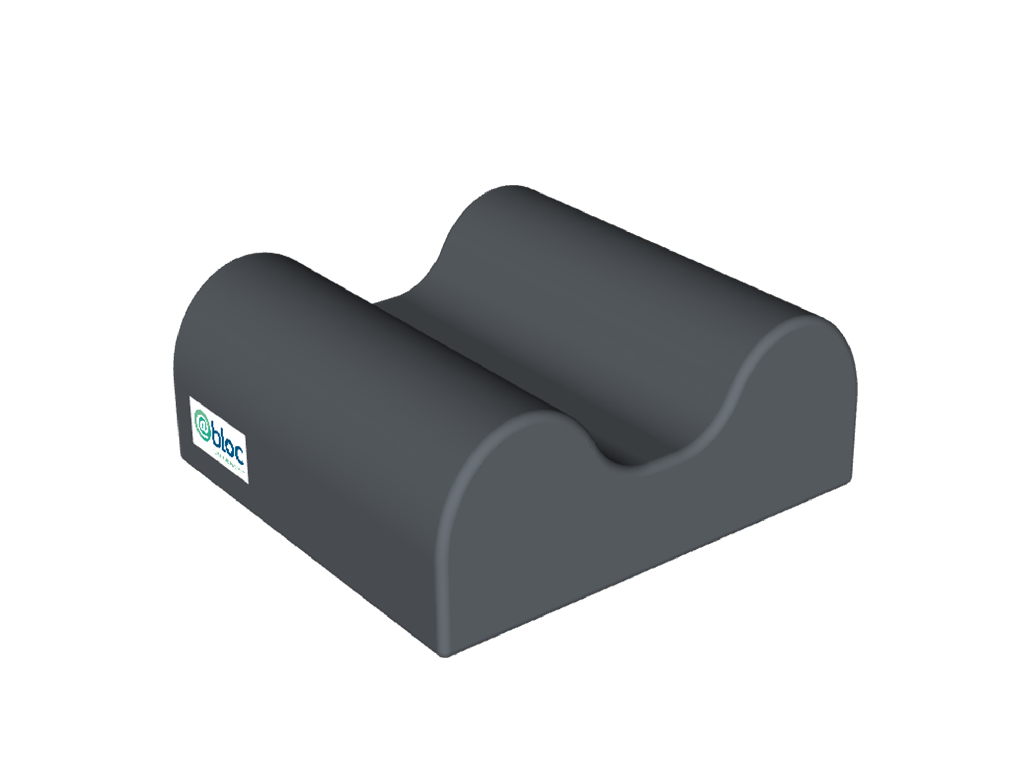 Têtière biseauté avec forme gouttière