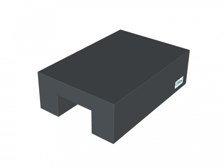 Coussin protège jambe en U